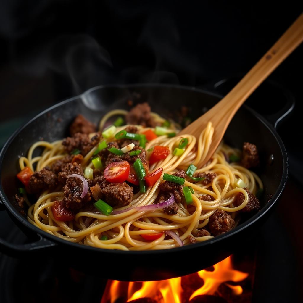 Tallarín de Carne