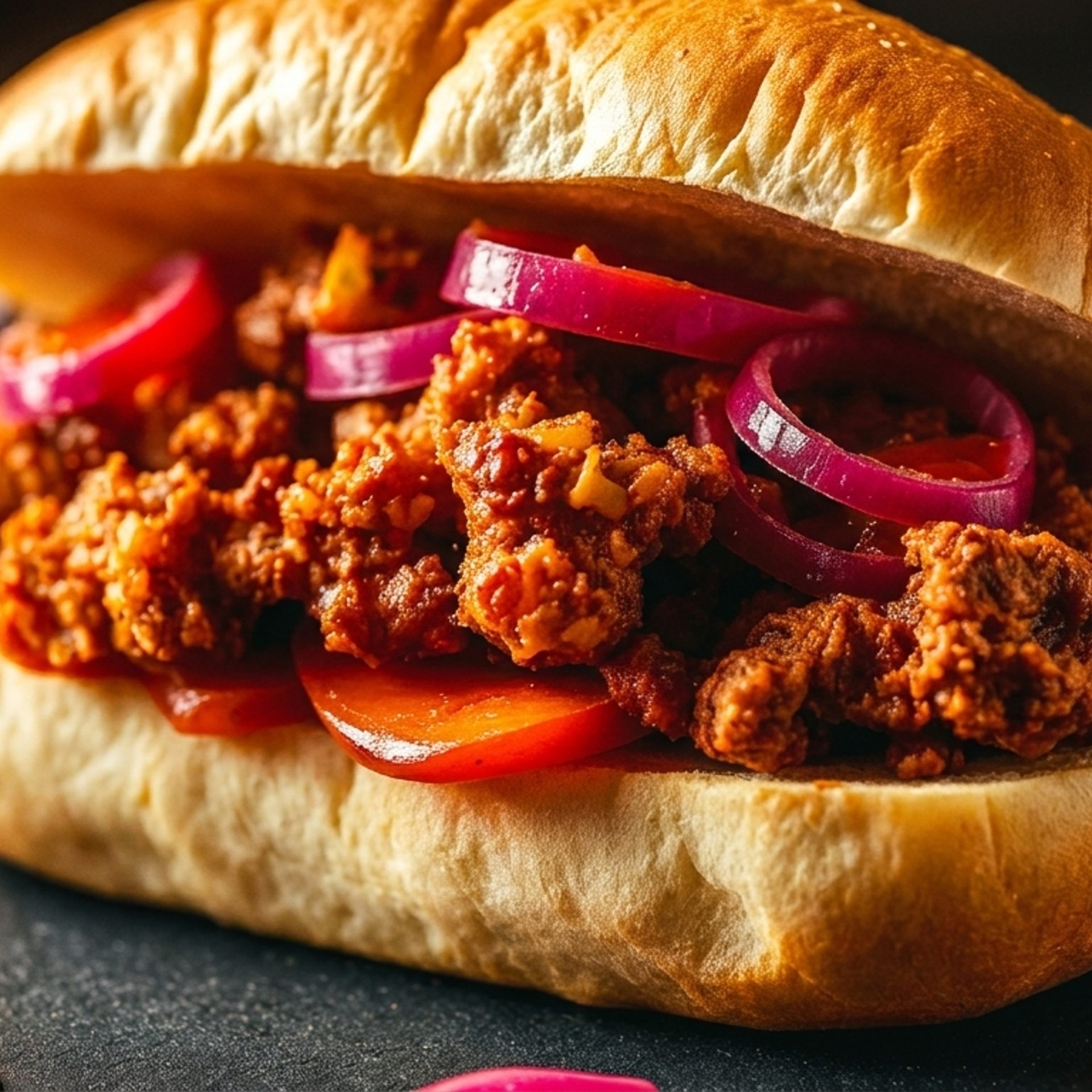 Pan con Chicharrón