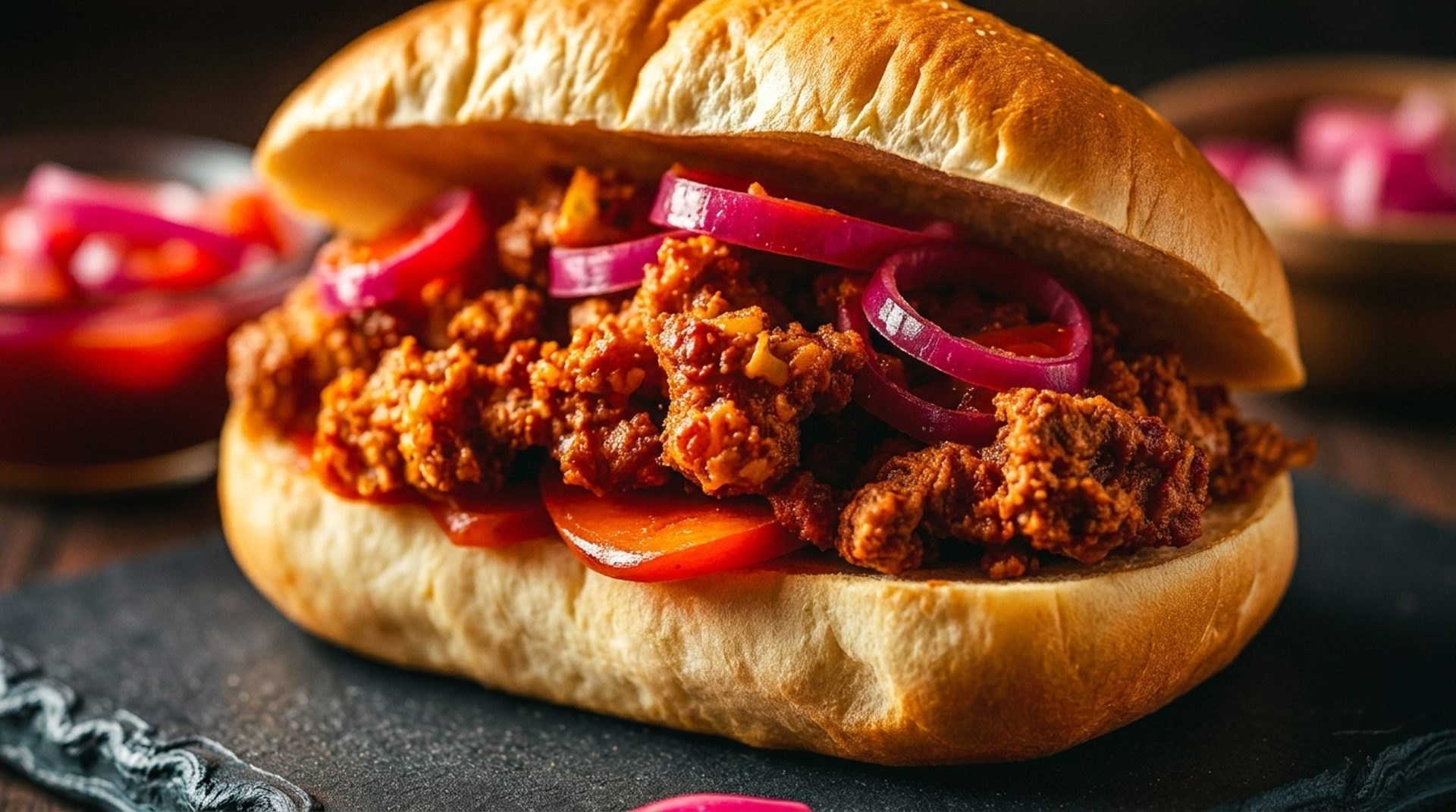 Pan con Chicharrón